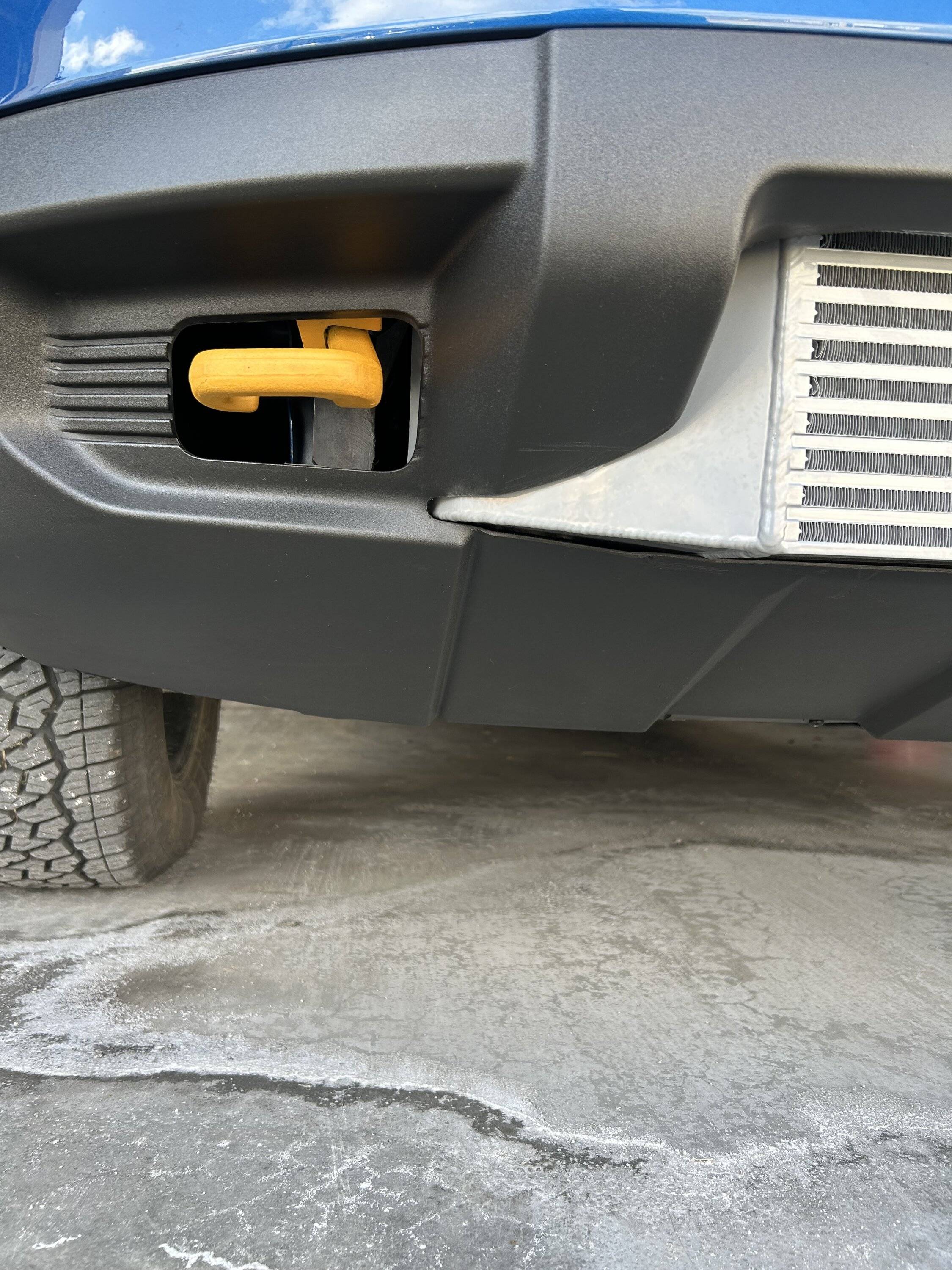 Ford Maverick CVF Intercooler on a '23 Tremor IMG_5645