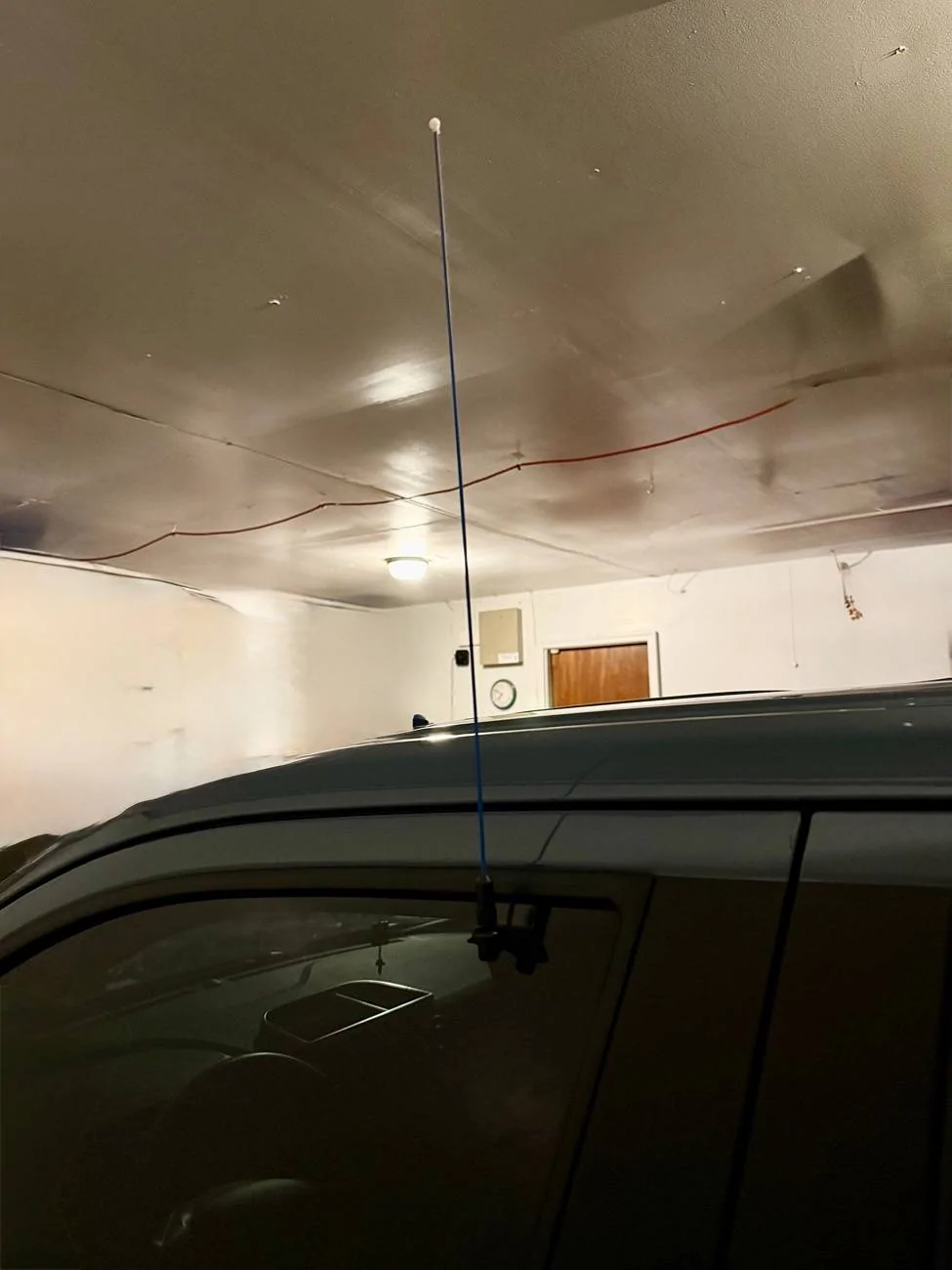 Ford Maverick Temporary Ham Radio Install IMG_0525