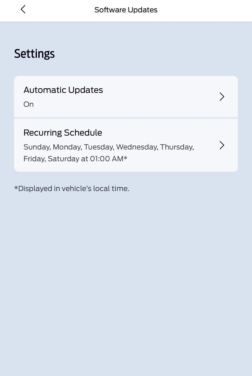 Ford Maverick Software Updates IMG_4533
