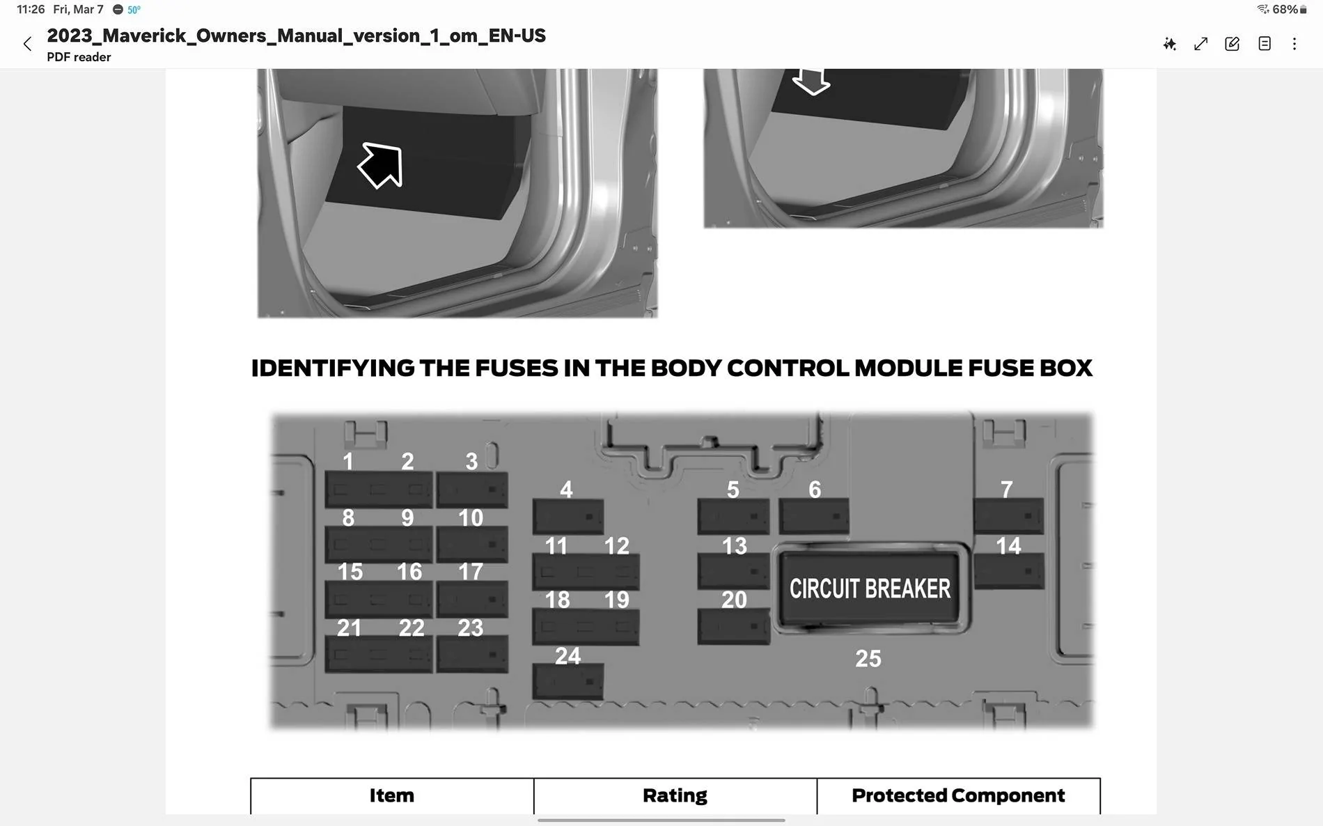 Ford Maverick Radio pooped the bed Screenshot_20250307_232624_Samsung Notes
