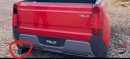 Ford Maverick Telo MT1 Rear wheel chock seen at 9 mins 45 secs