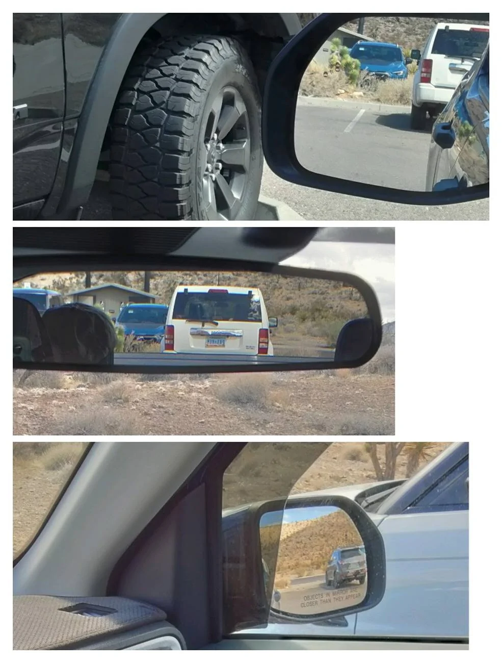 Ford Maverick Backup Camera VS 28'-30' needed to see a 42" child using mirrors alone IMG_20250309_084205
