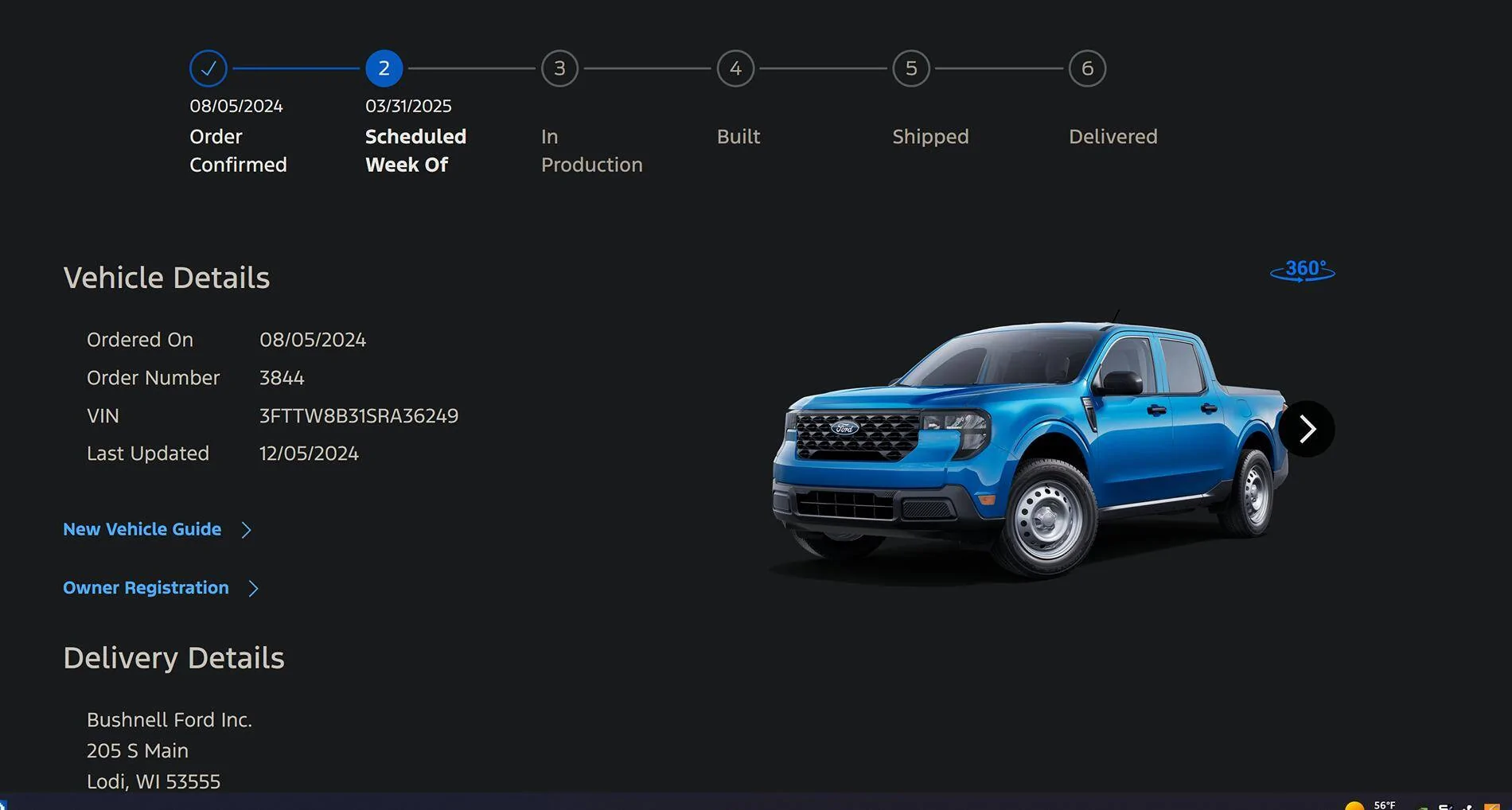 Ford Maverick My Lobo delivered @ dealer! 1741565689067-b3