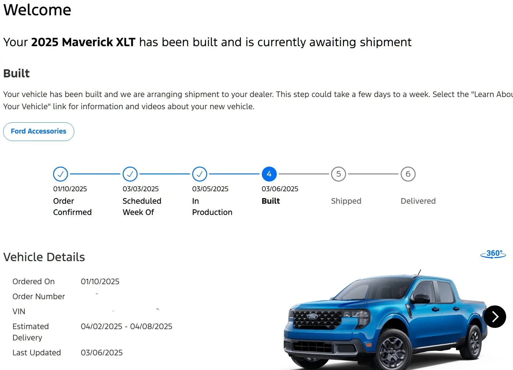Ford Maverick Built! Built