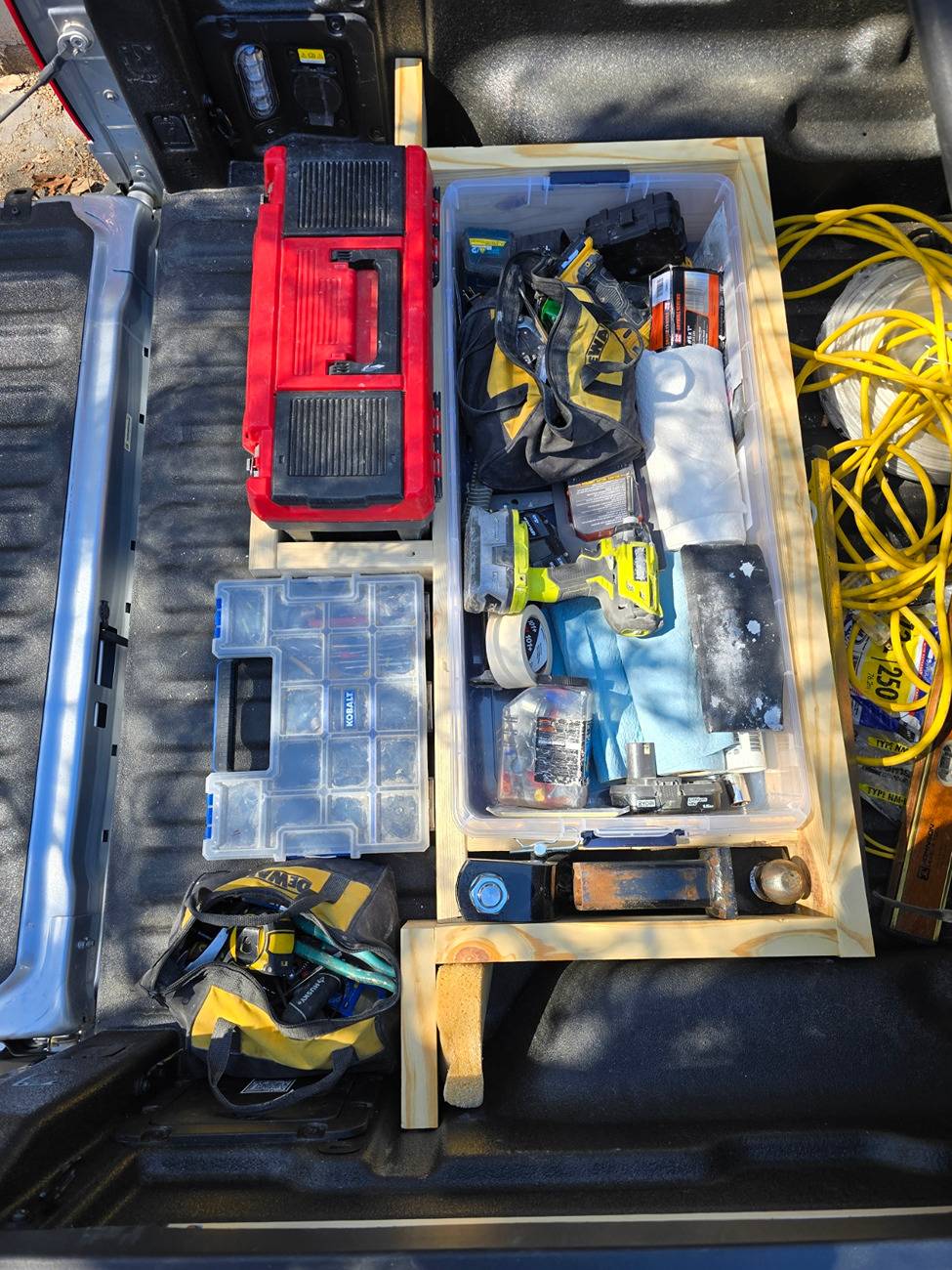 Ford Maverick 2x6x55” boards don’t fit in bed sockets 20250310_130401