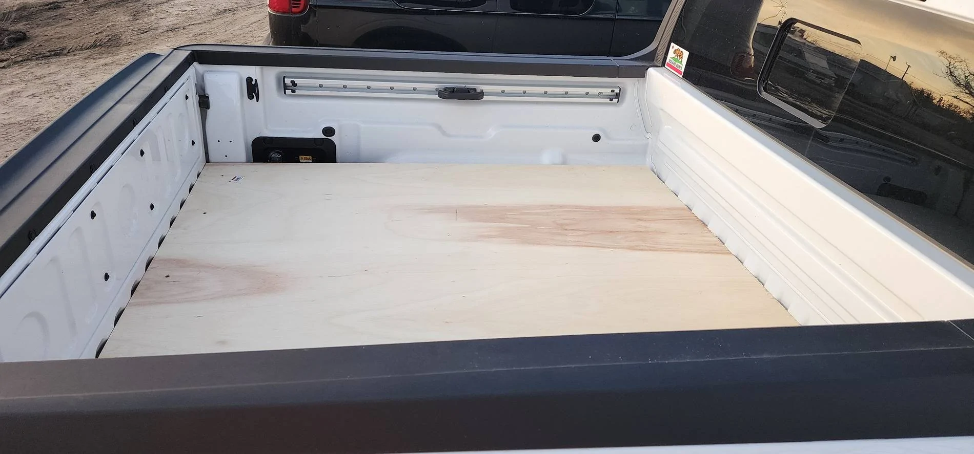 Ford Maverick 2x6x55” boards don’t fit in bed sockets 20250218_173756