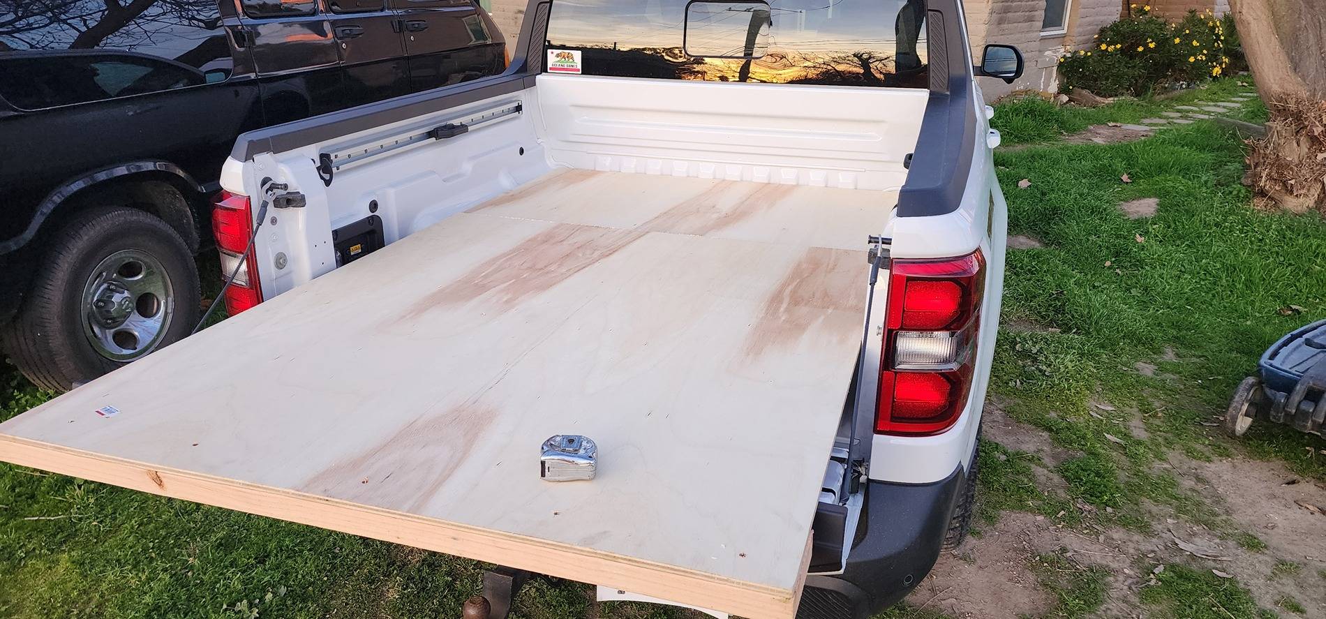 Ford Maverick 2x6x55” boards don’t fit in bed sockets 20250218_173637