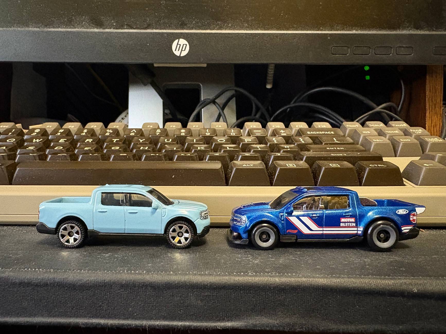 Ford Maverick Matchbox vs Hot Wheels Mavericks IMG_6885