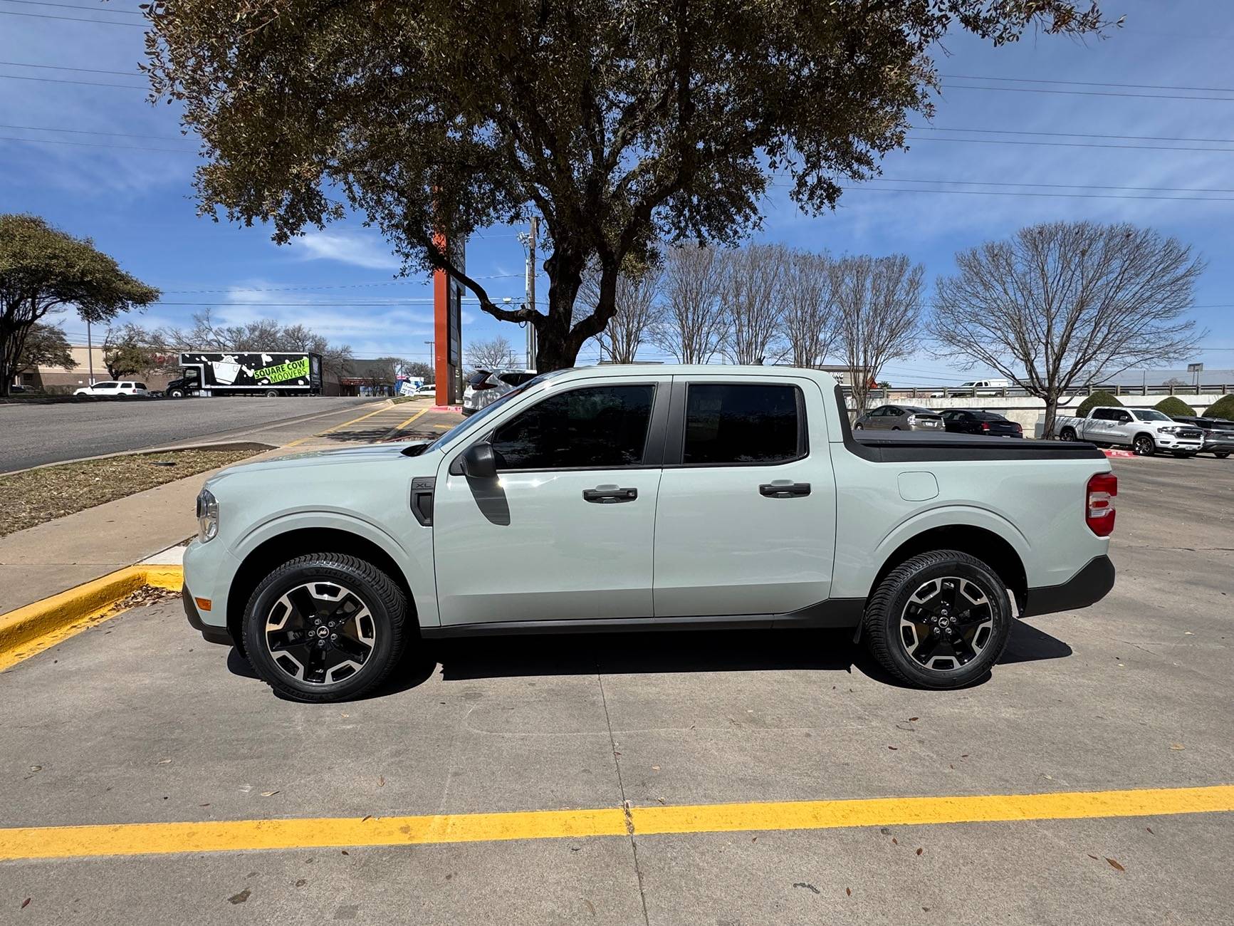 Ford Maverick Bronco Sport Outer Banks wheels on Cactus Gray IMG_1204