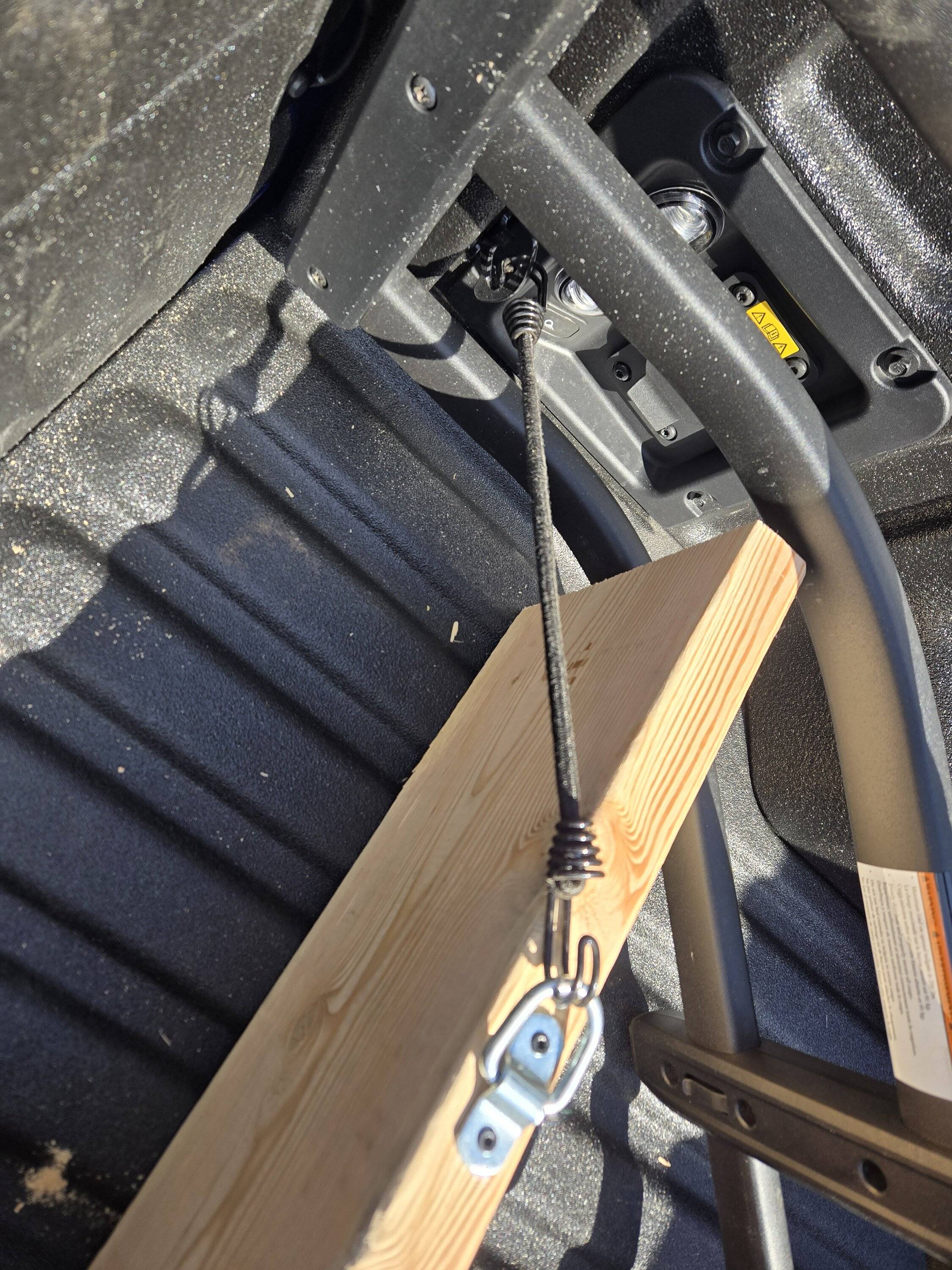 Ford Maverick Divider for use with Factory Bed Extender 20250314_112850