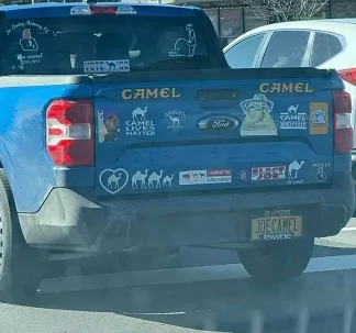 Ford Maverick THE Most Trashed Maverick, Hands Down Joe_Camel_Maverick