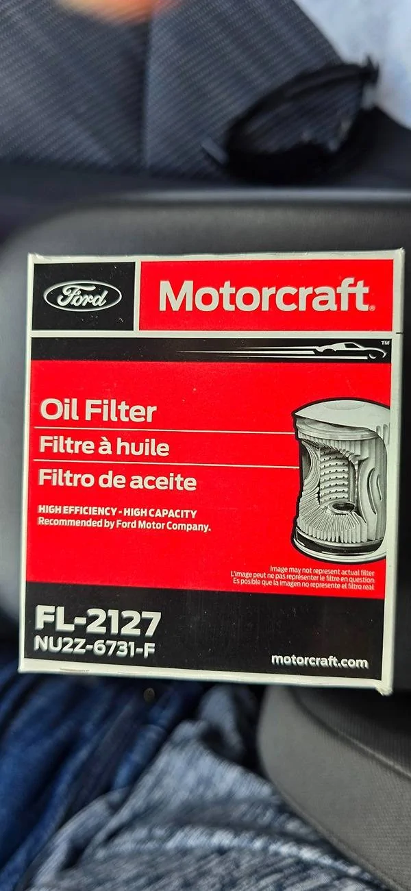 Ford Maverick Oil Filter 2025 XLT 2.0 FX-4 20250315_103612