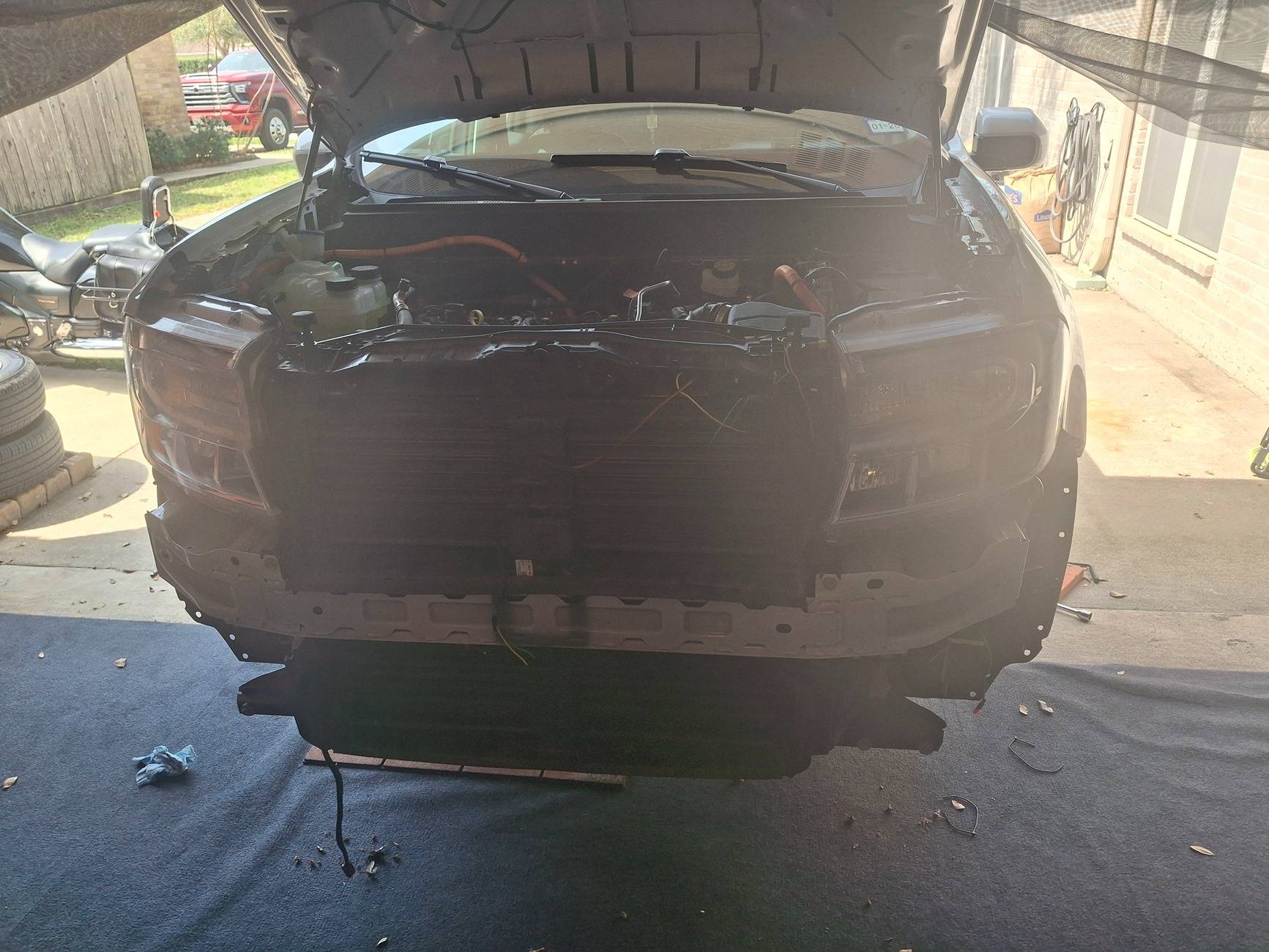 Ford Maverick Diode Dynamics Fog Lights Installed - Experience & Photos Fog Light Install Front Bumper Off