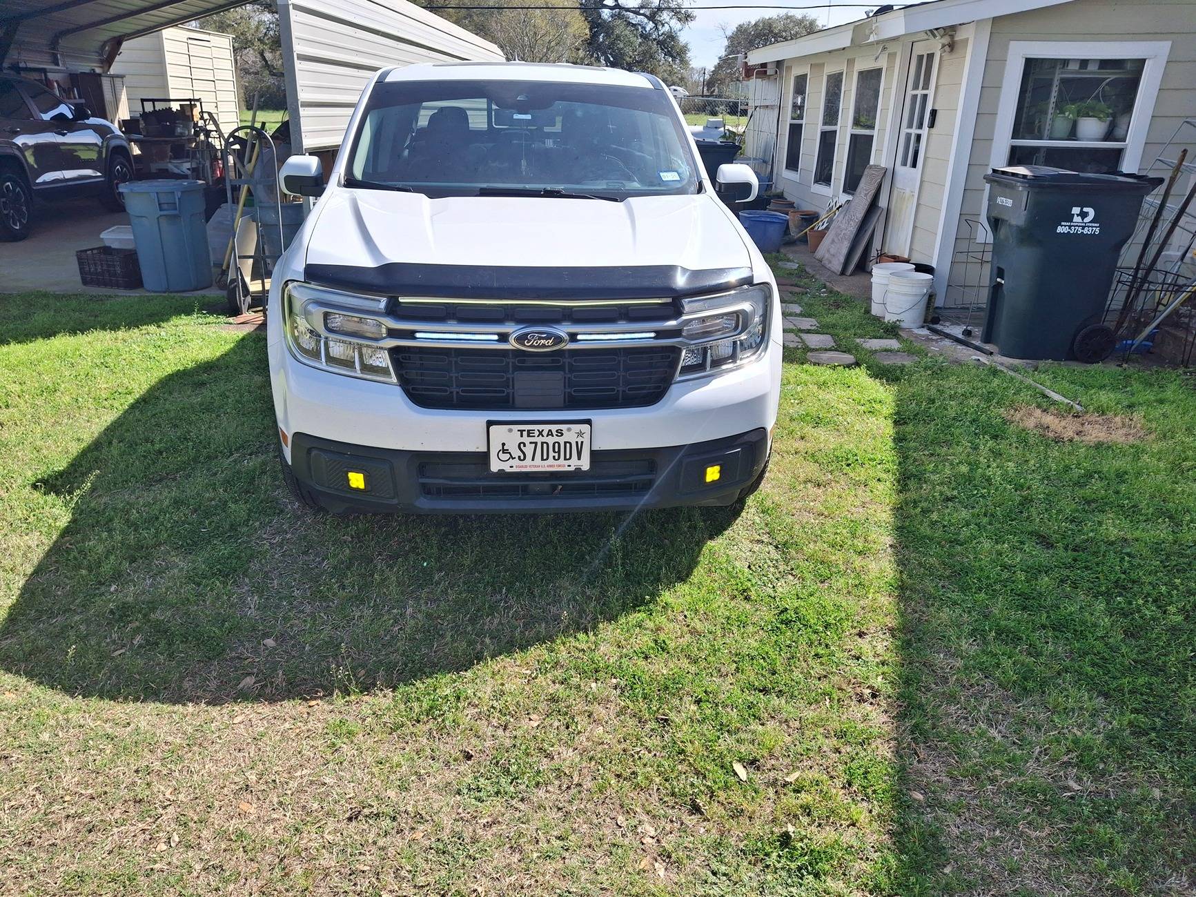 Ford Maverick Diode Dynamics Fog Lights Installed - Experience & Photos Daytime Flush Mount Lights