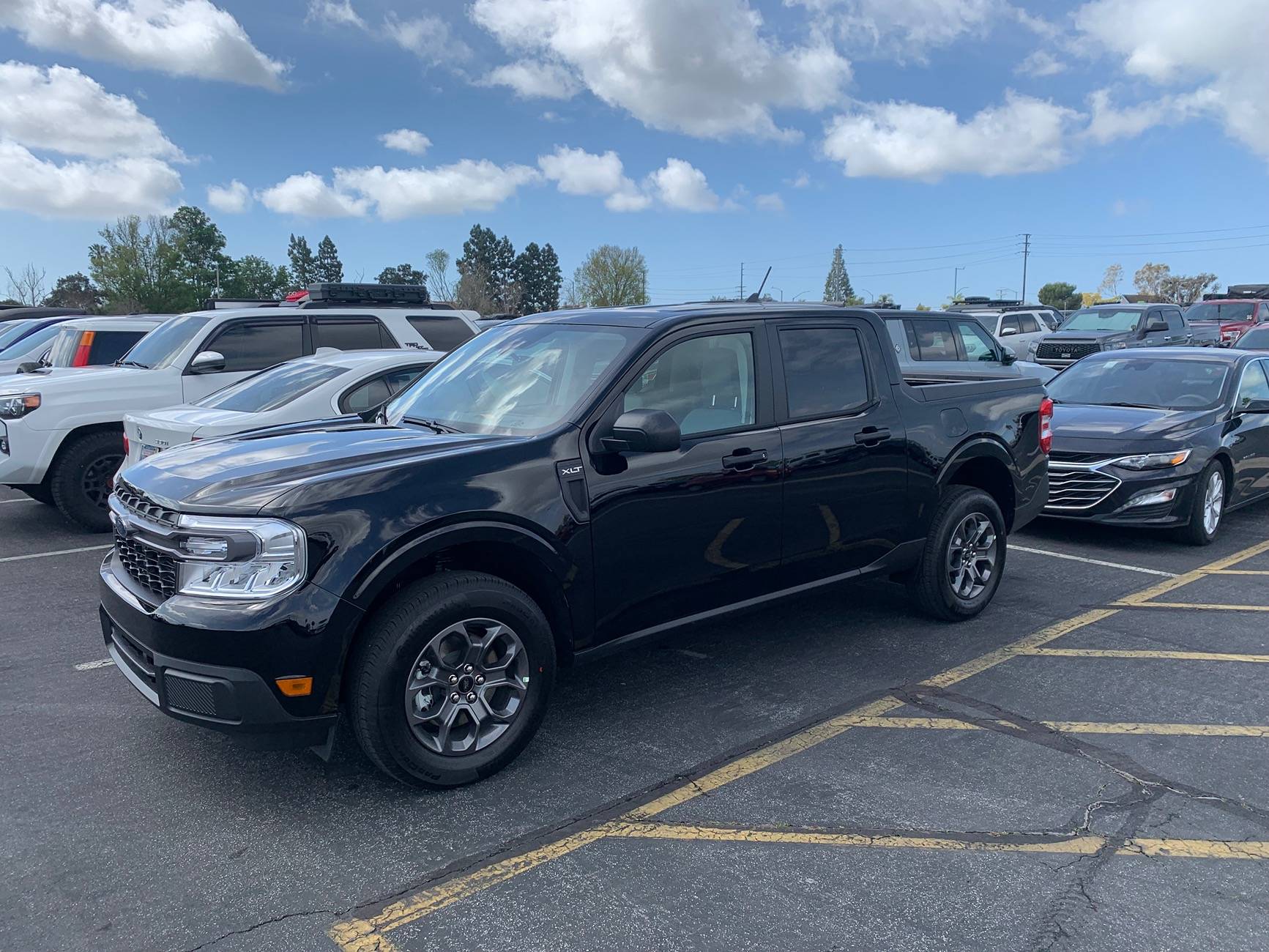 Ford Maverick Just got my 2024 Maverick XLT black today! IMG_1123