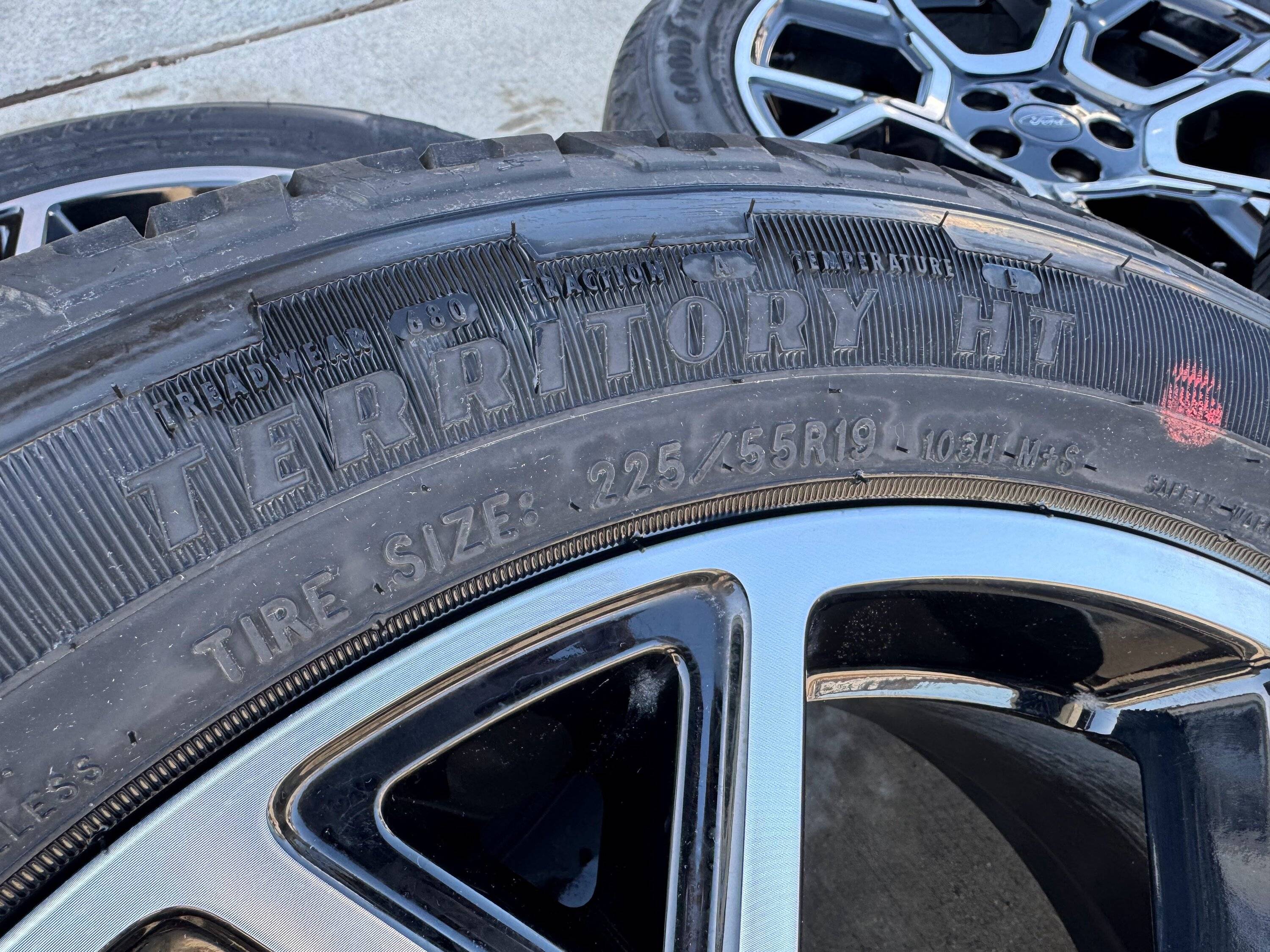 Ford Maverick 19" Takeoff Ford Maverick Wheels & Tires, $1,250 OBO IMG_2064