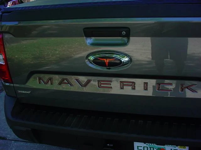 Ford Maverick Tailgate lettering that really pops DSC08860