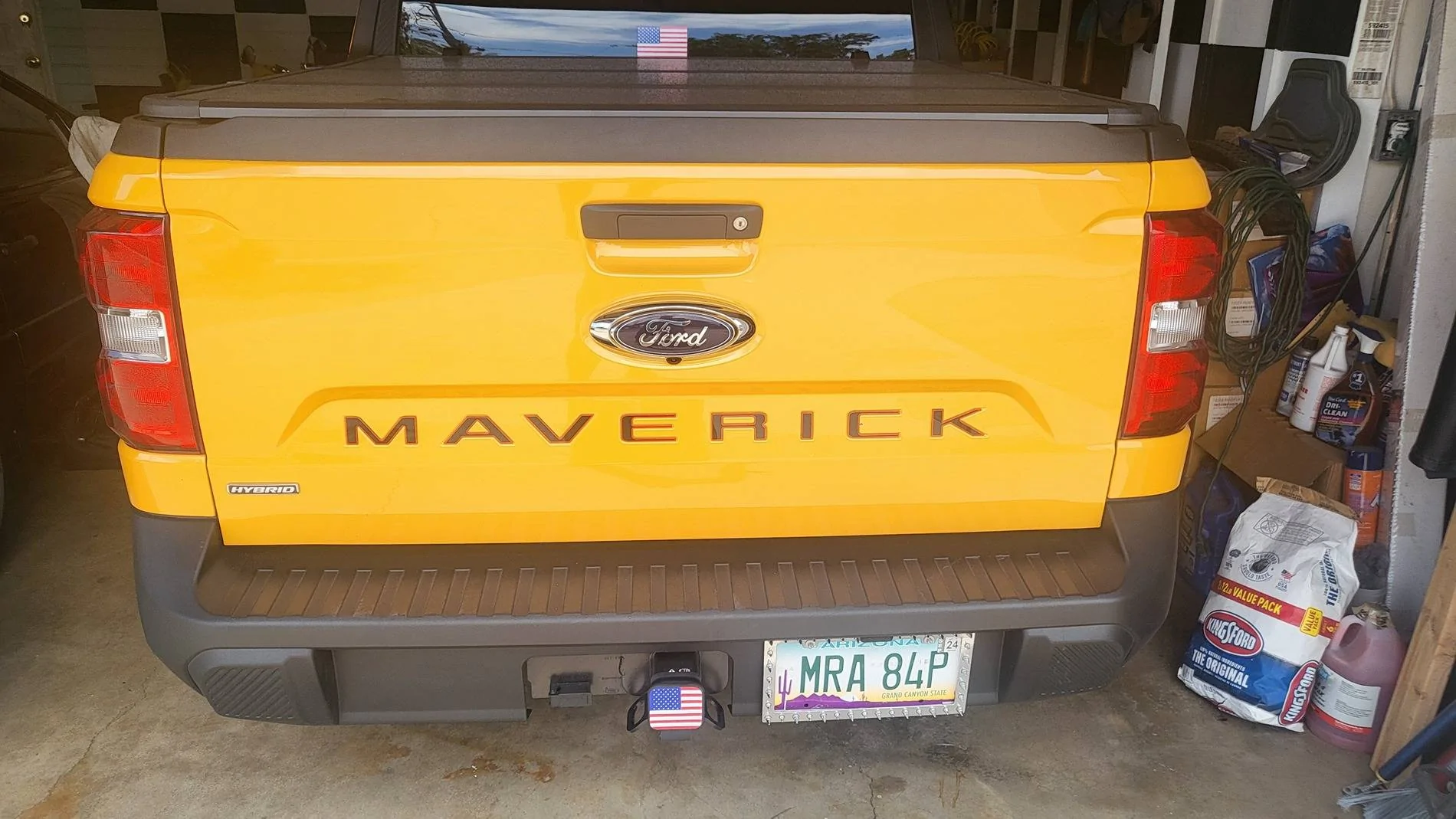 Ford Maverick Tailgate lettering that really pops 20240424_122808