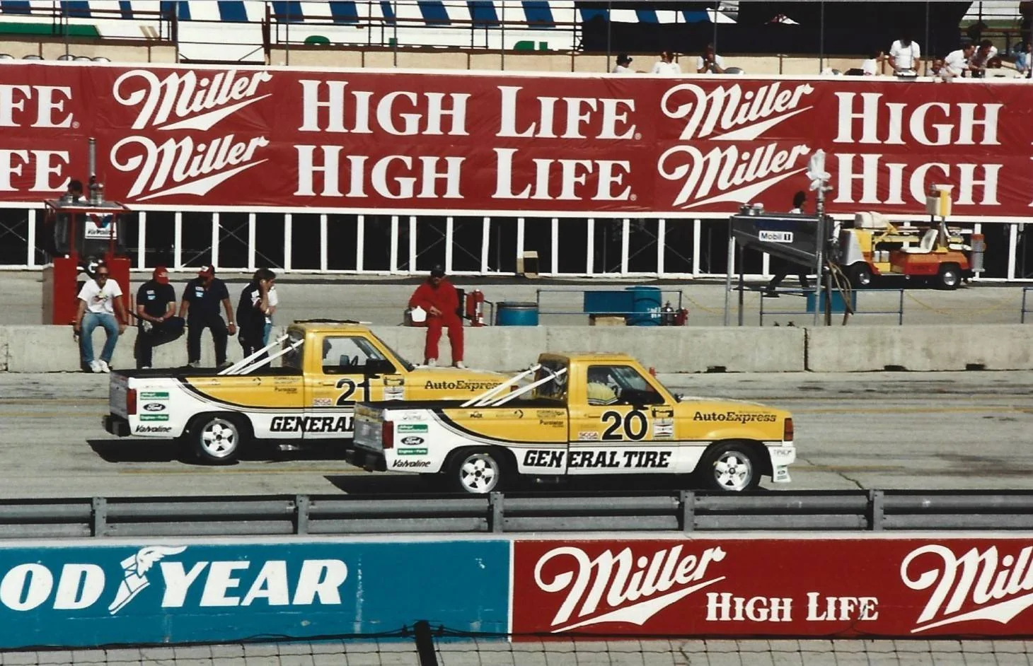 Ford Maverick Saleen Maverick 😁 Saleens at the Milwaukee Mile June 1989