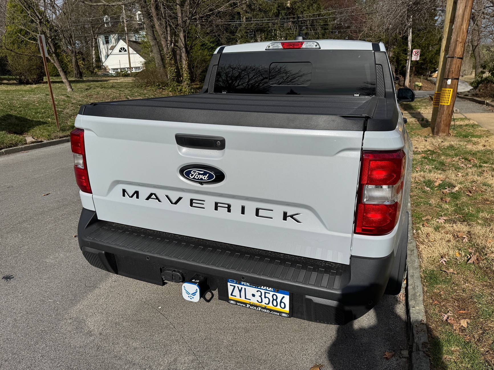 Ford Maverick Tailgate Lettering IMG_4456