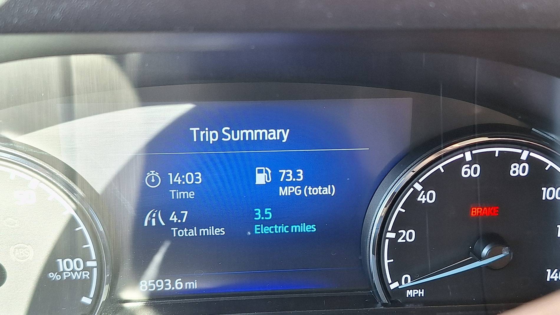 Ford Maverick Is there a way to coax the Maverick into EV mode? 20250319_094812