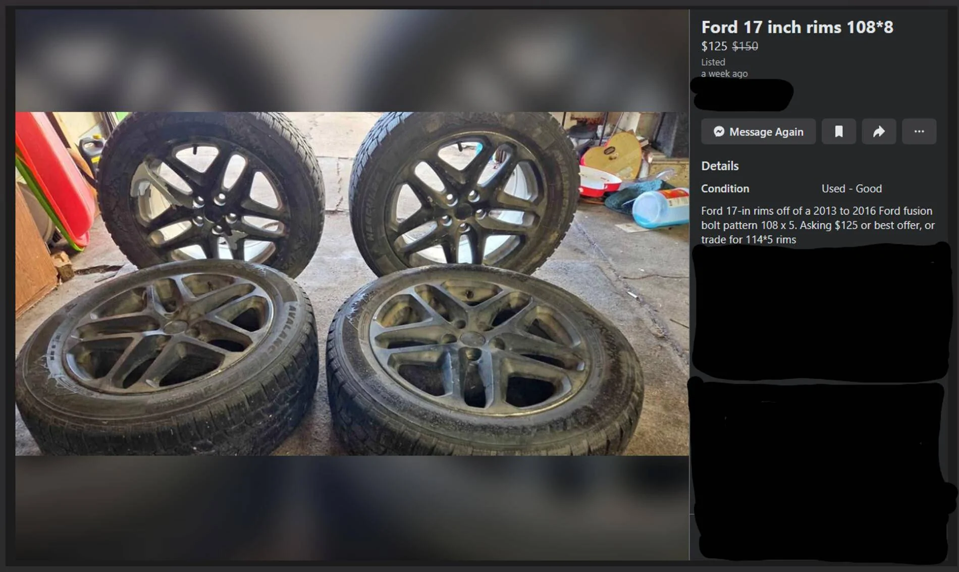 Ford Maverick Wheel sizing help - looking to get summer wheels on the cheap potential_wheels