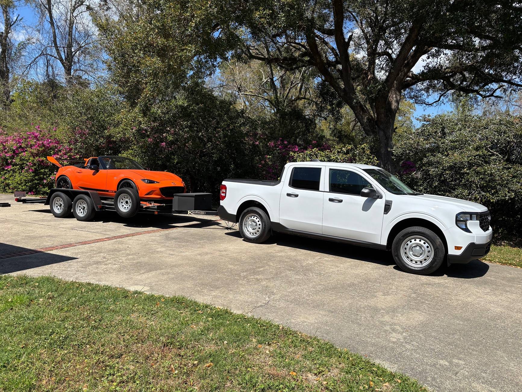 Ford Maverick Maverick Hauls … Towing a Miata IMG_0608