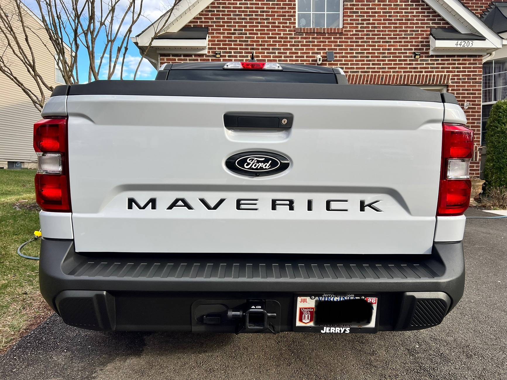 Ford Maverick Tailgate Lettering IMG_5730