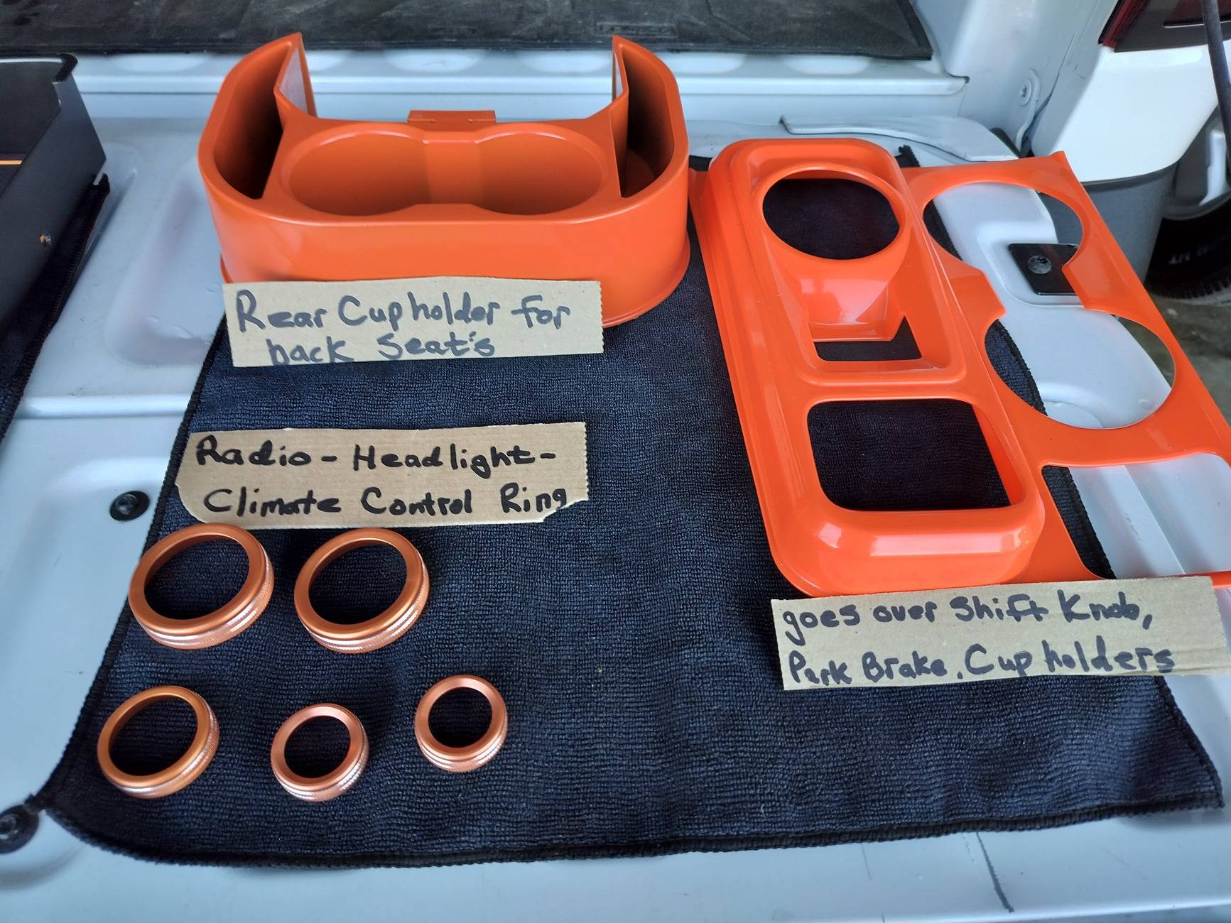 Ford Maverick Orange Interior Parts IMG20250321185139