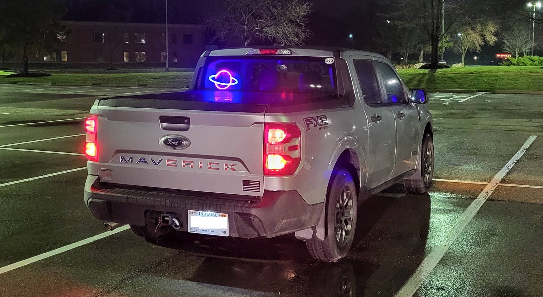 Ford Maverick Mabett Mudflaps Giveaway: Capture Your Maverick After Dark! 1-Saturn