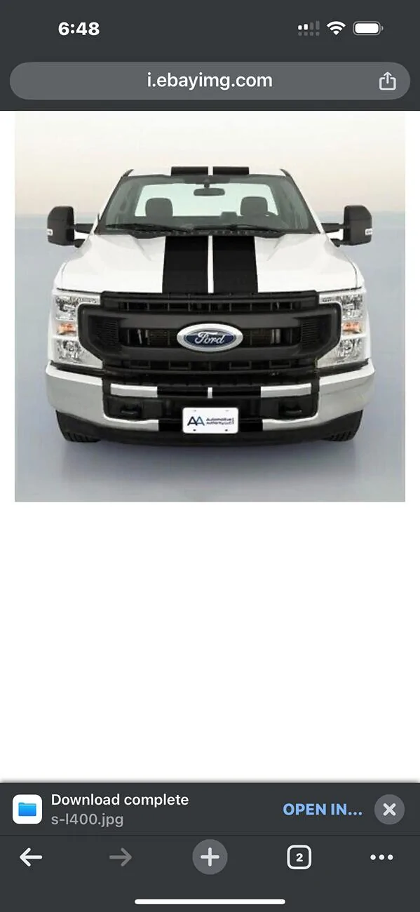 Ford Maverick Black Bed Cover, White Body IMG_5518