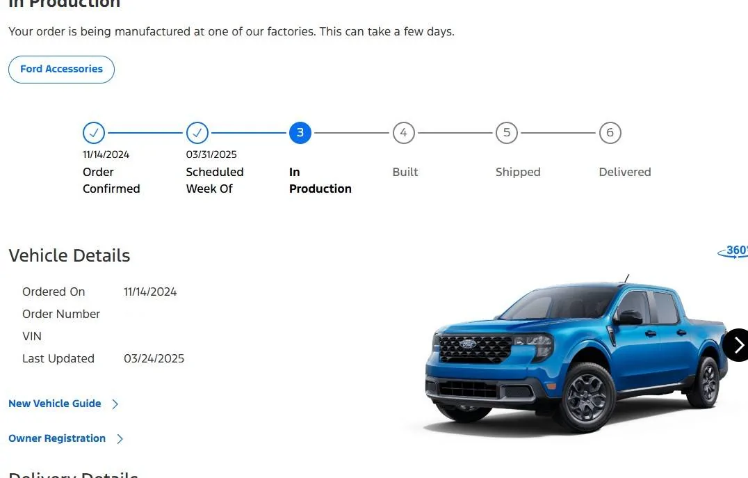 Ford Maverick More Delays... InProduction