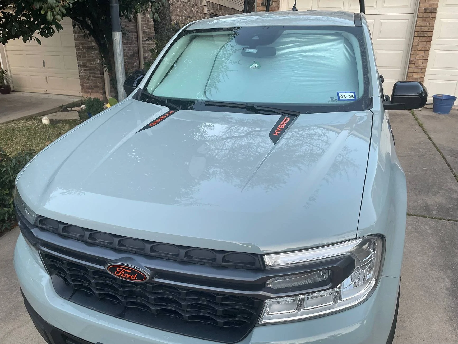 Ford Maverick 2024 Cactus Gray Hybrid w/ Mods IMG_6449