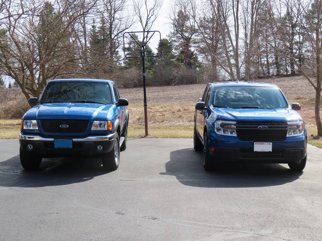 Ford Maverick ‘94 Ranger and ‘25 Mav Size Comparison IMG_6306s