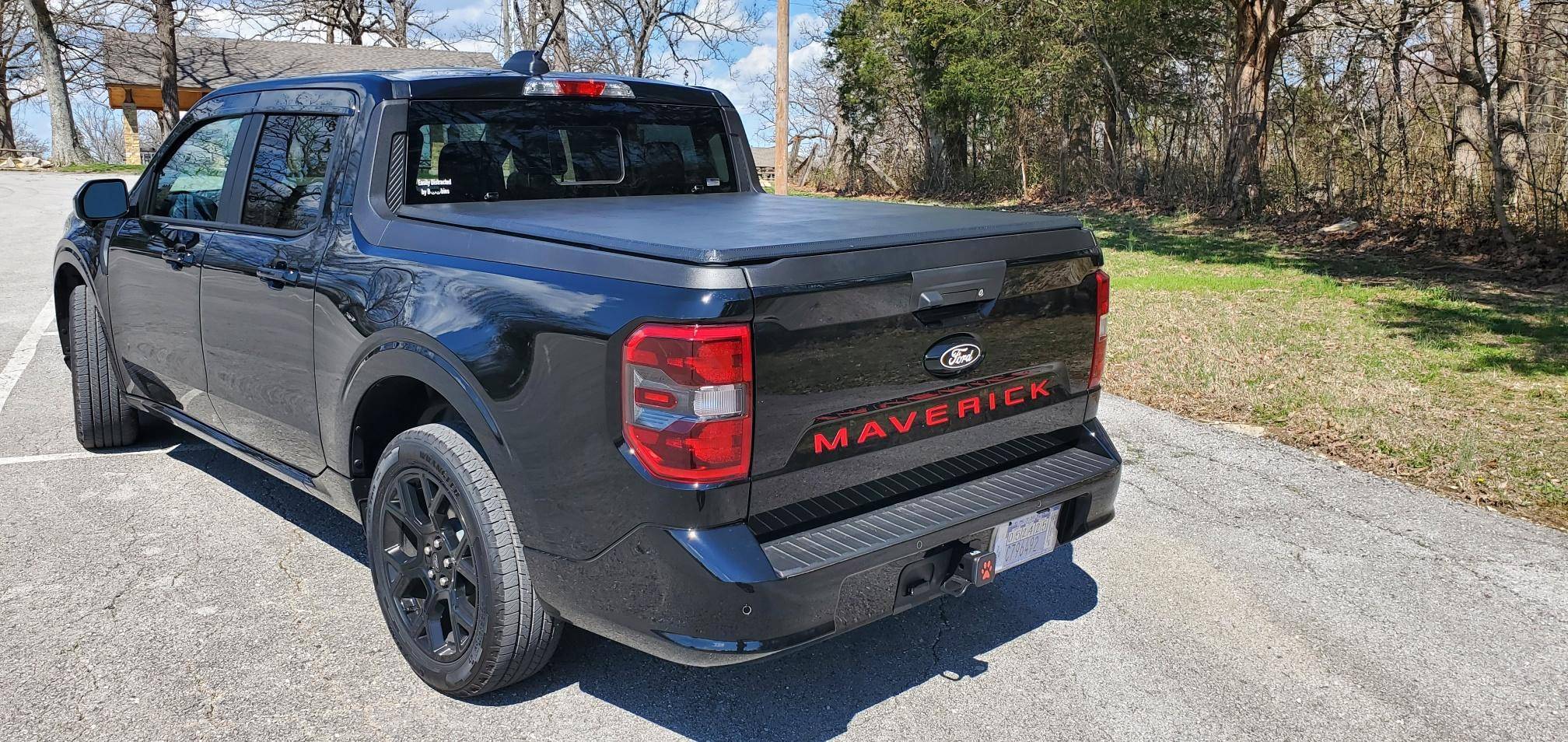 Ford Maverick Loving my new Shadow Black Lobo Mav5