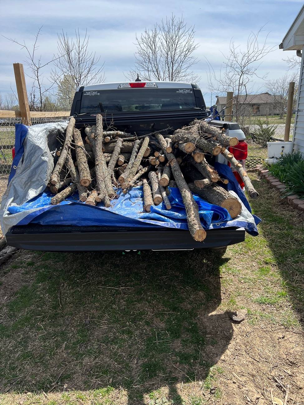 Ford Maverick Maverick as a firewood truck?! IMG_1268