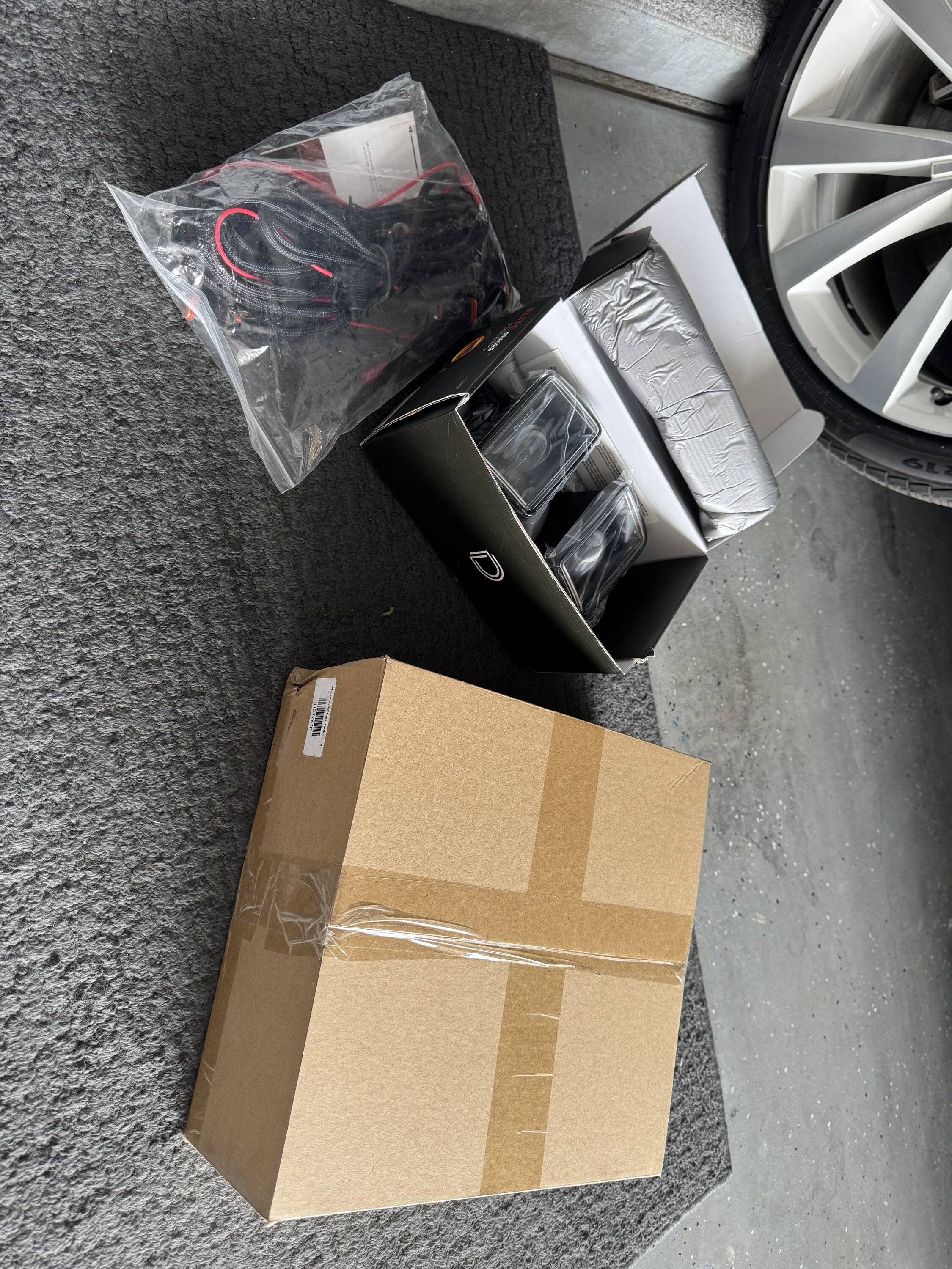 Ford Maverick Diode fog light kit IMG_4742