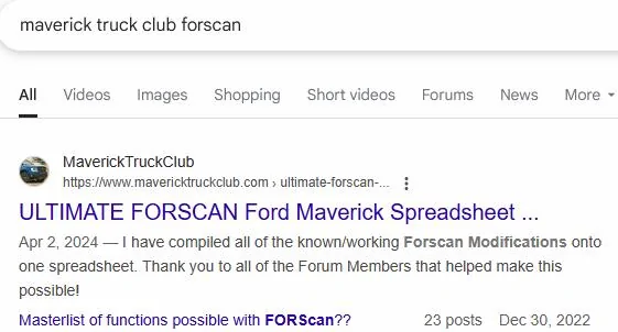 Ford Maverick Disable auto locking? 1743214923074-f0