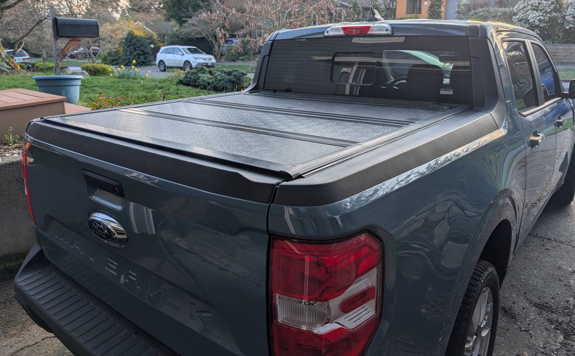 Ford Maverick Seattle Area - Truxedo Elevate CS Rack and BakFlip G2 hard tonneau cover 1