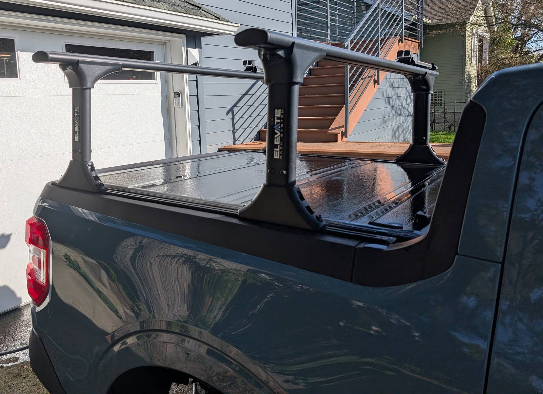 Ford Maverick Seattle Area - Truxedo Elevate CS Rack and BakFlip G2 hard tonneau cover 2