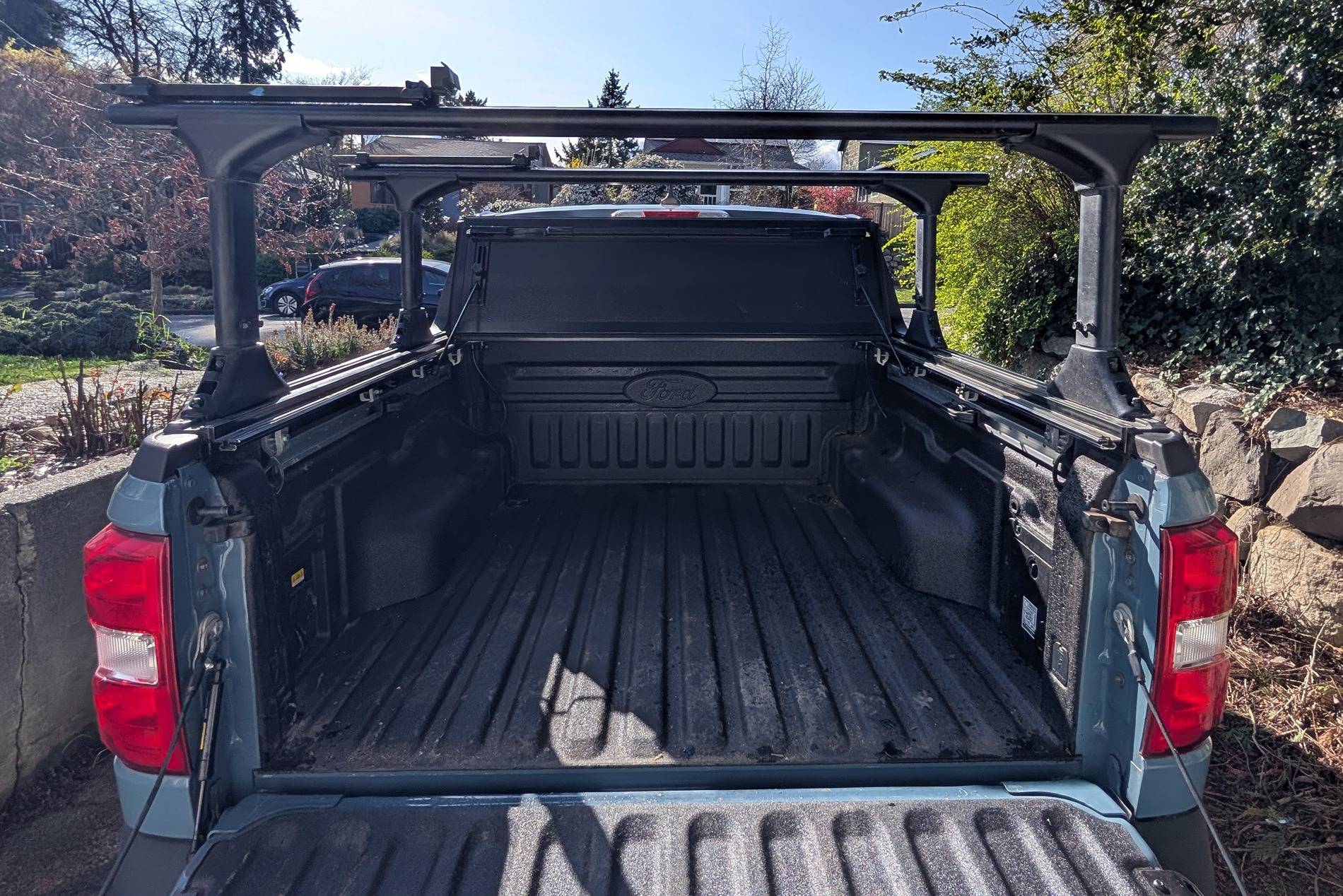 Ford Maverick Seattle Area - Truxedo Elevate CS Rack and BakFlip G2 hard tonneau cover 3