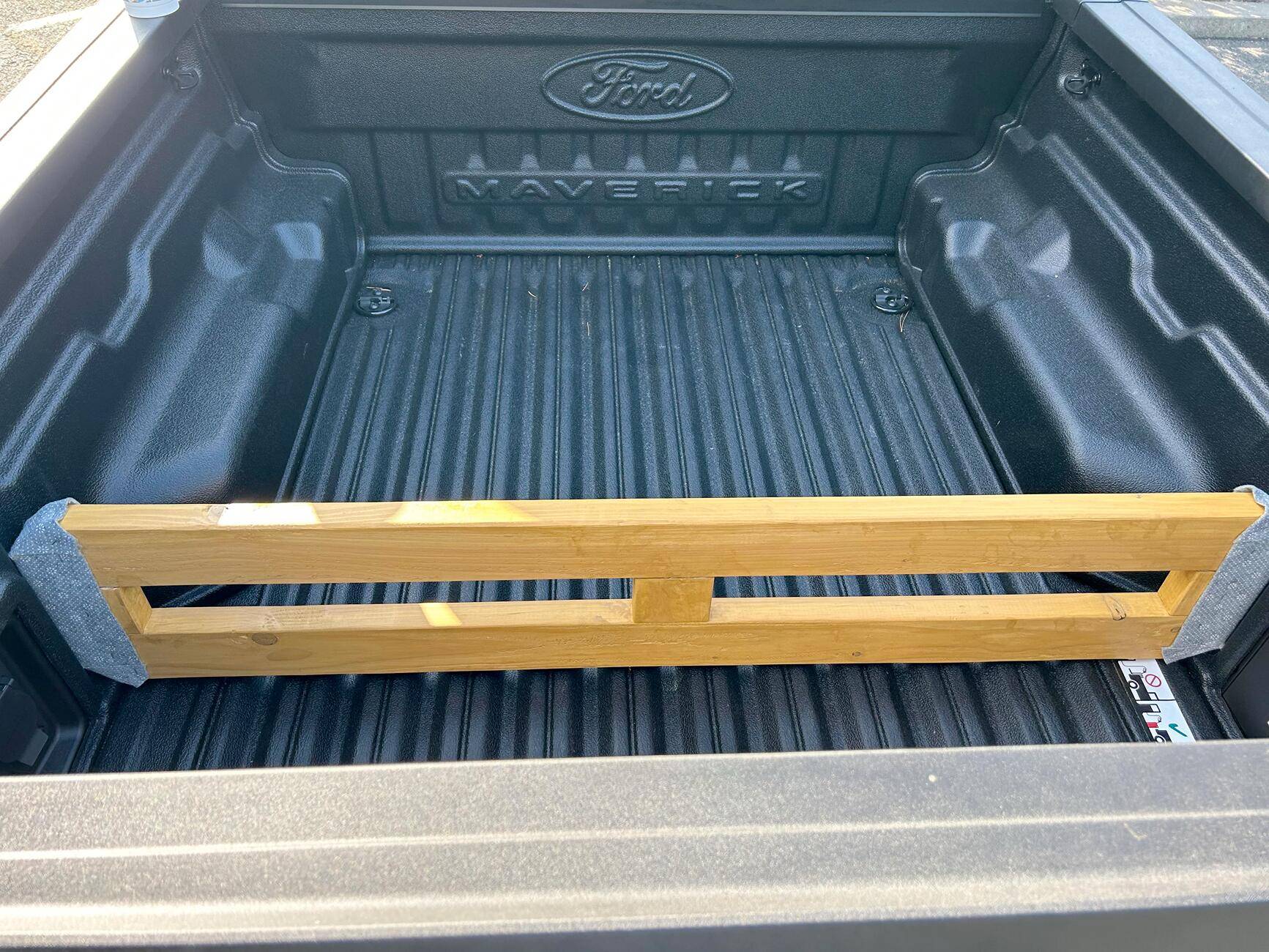 Ford Maverick My DIY bed divider that doesn't rattle around 1743446393050-to