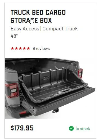 Ford Maverick Keeping storage items from sliding forward in the bed 1743453024410-d