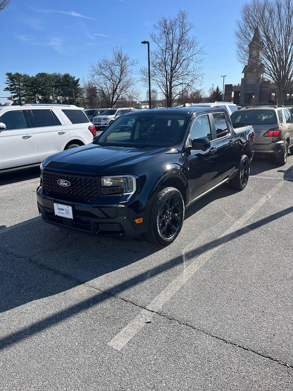 Ford Maverick 2025 Lariat Shadow Black with BAP and 4K towing delivered af481a085d003aba4de8eb8b38d18ad