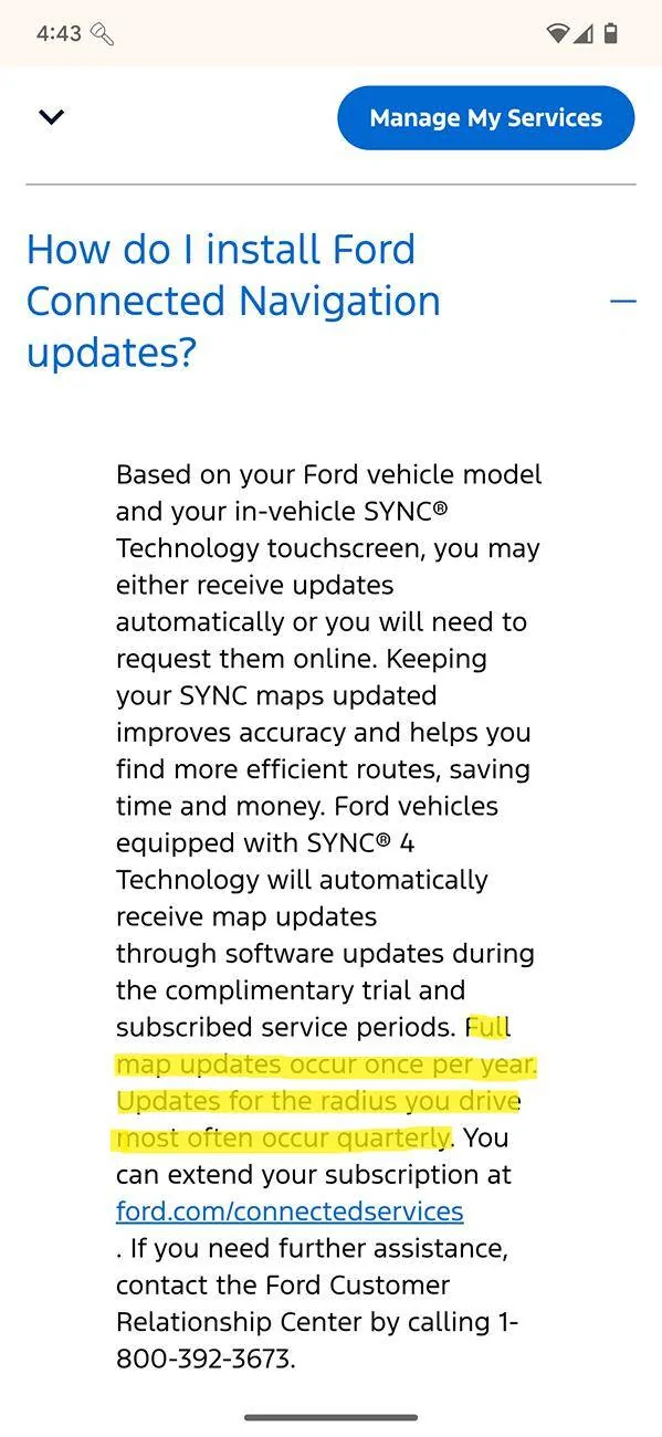 Ford Maverick '24 Lariat navigation uses MapQuest? Screenshot_20250331-164314