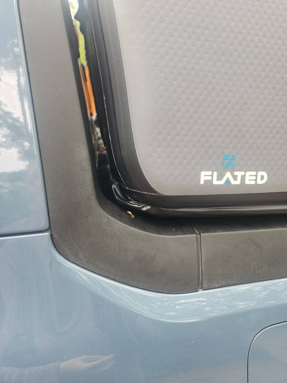 Ford Maverick Flated Air-Topper Bed Canopy Installed 17435370623986034369108843544259