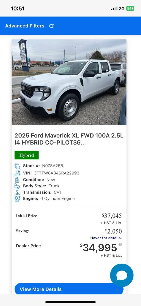 Ford Maverick 2024 axle issues IMG_7633