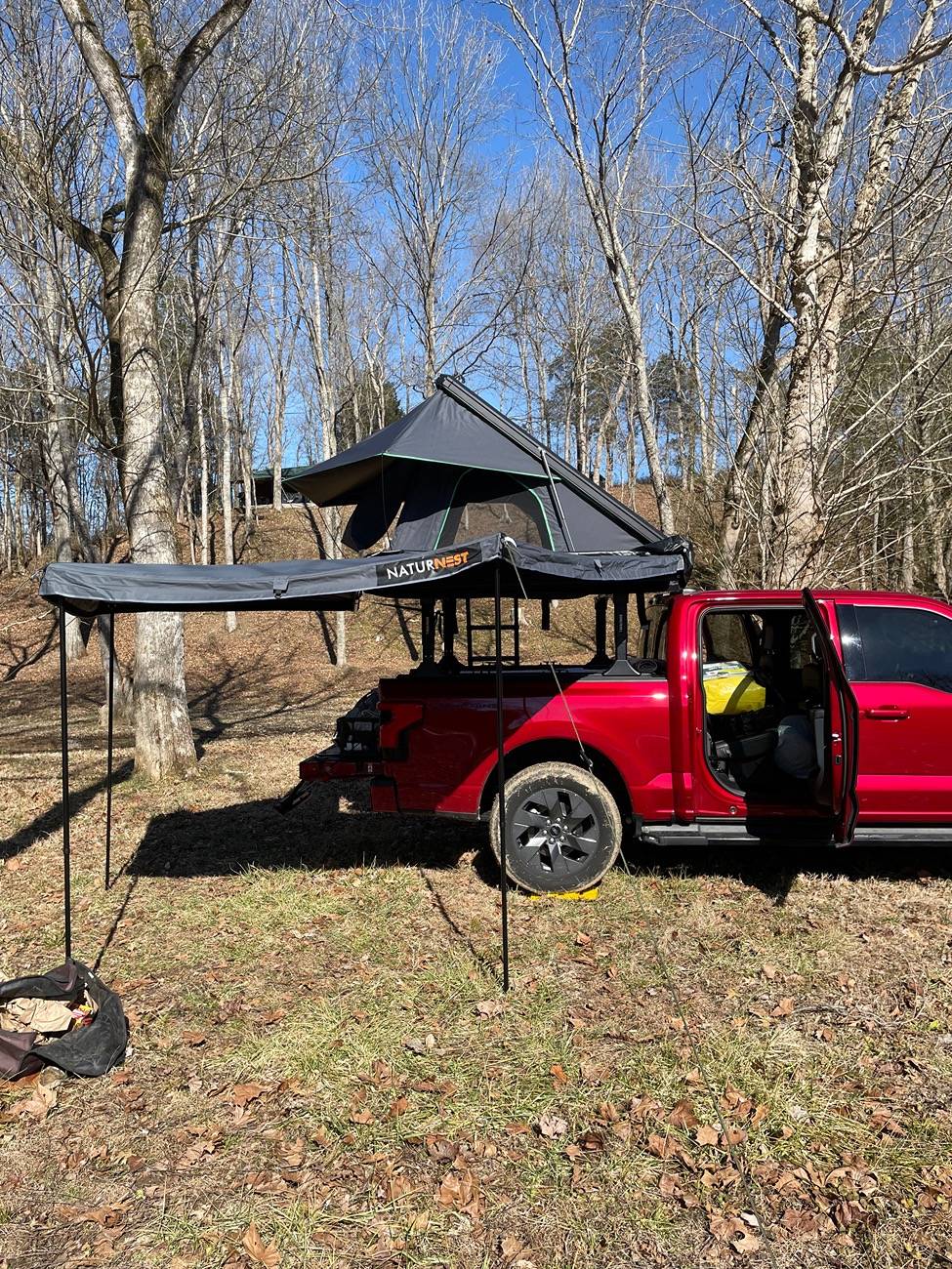 Ford Maverick New owner trying to get bed rack and RTT and make it easily removable? 1743697079221-tr