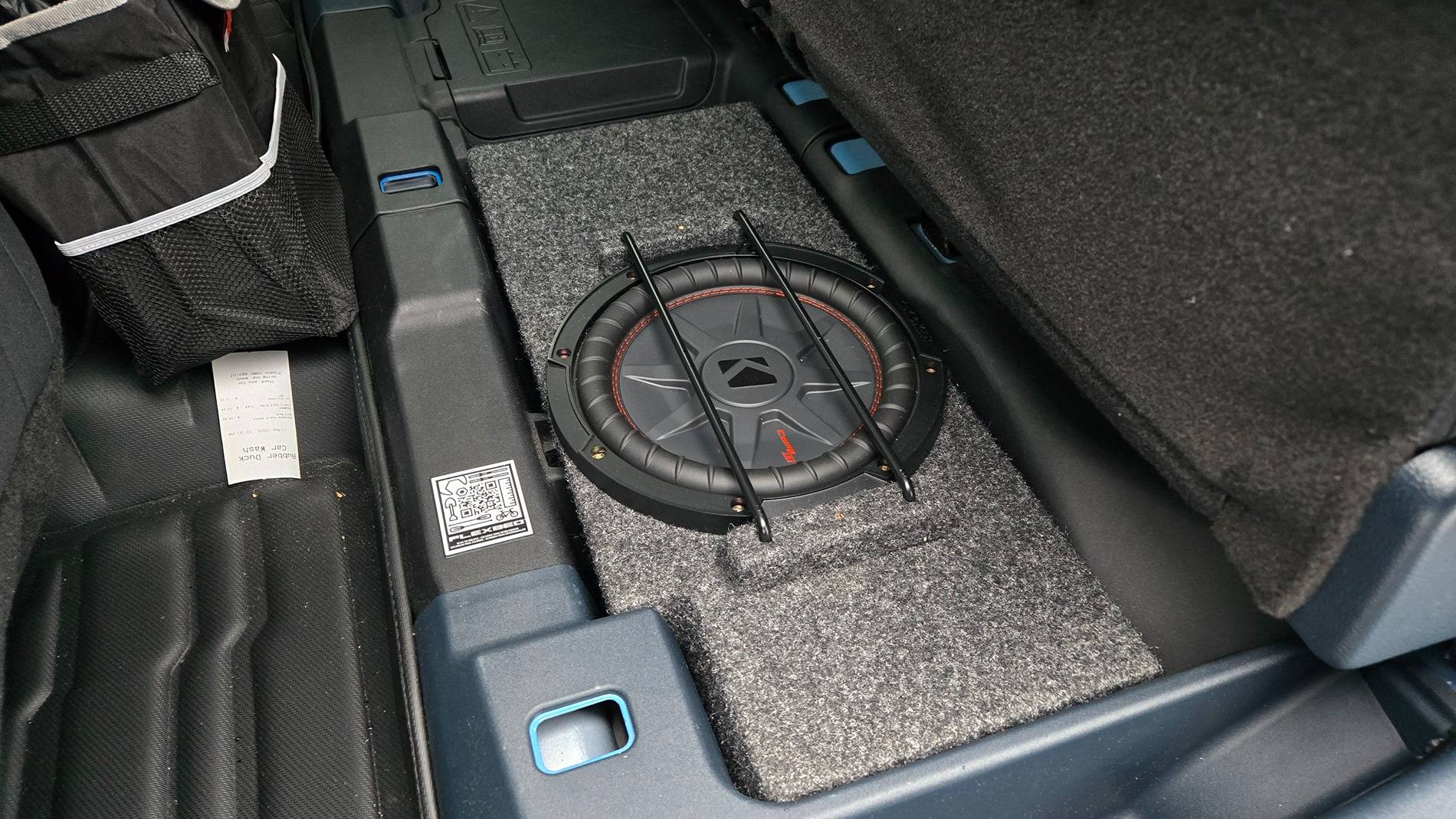 Ford Maverick I upgraded the sound system in my 2025 Maverick XLT. 20250403_173120