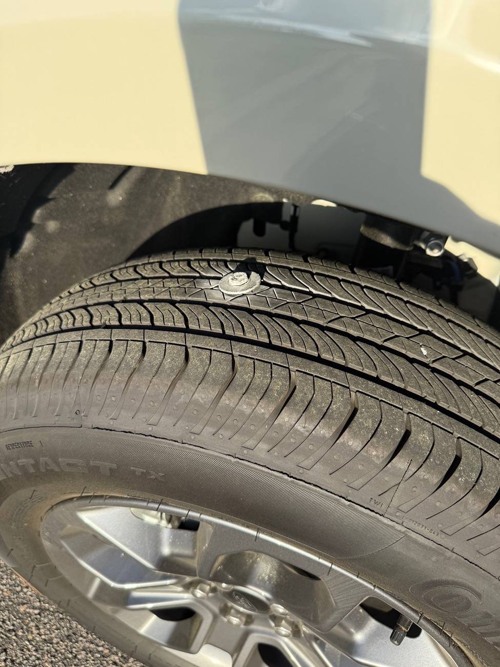 Ford Maverick Tire warranty on brand new Maverick IMG_5454